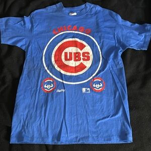 Vintage Chicago Cubs single stitch Shirt sz XL